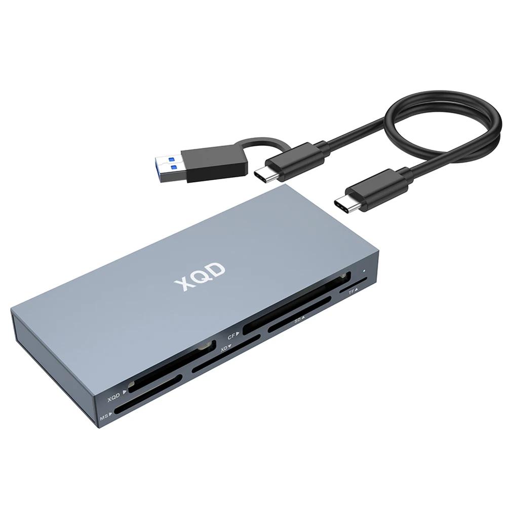 Ƽ XQD  USB C 3.0, ޸ ī ,  G/M ø Ƽ ī  , 6 in 1, XQD/SD/TF/MS/XD/CF 